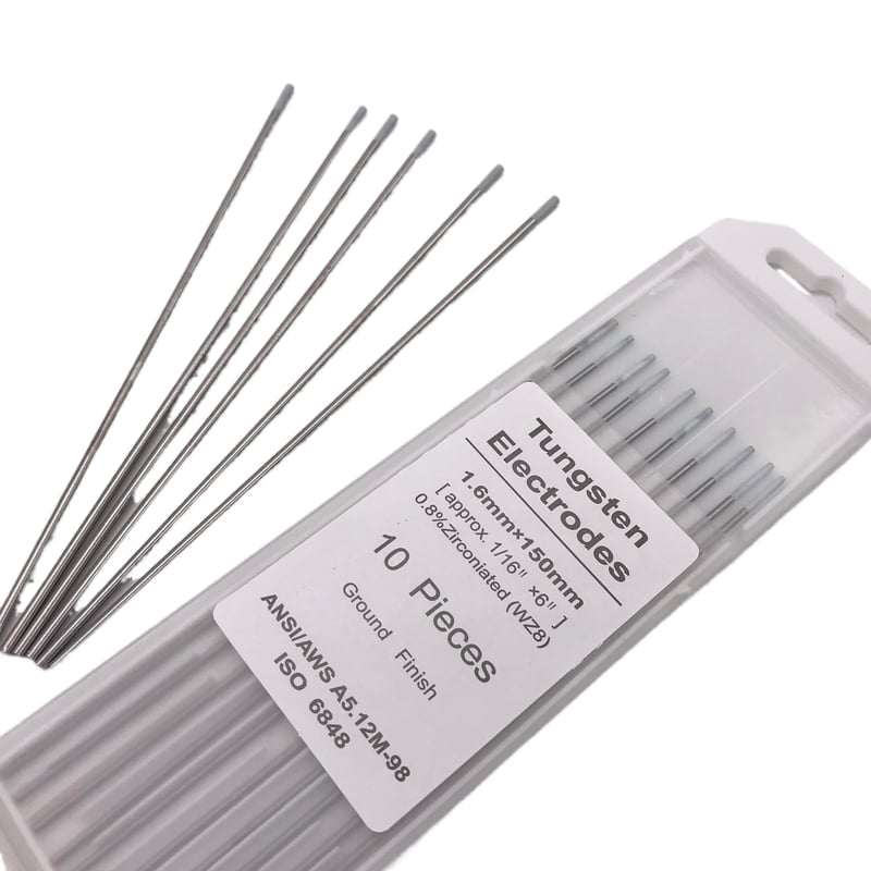 WZ8 - 9 WZ8 welding electrode with high quality for tig torch white tungsten electrode factory
