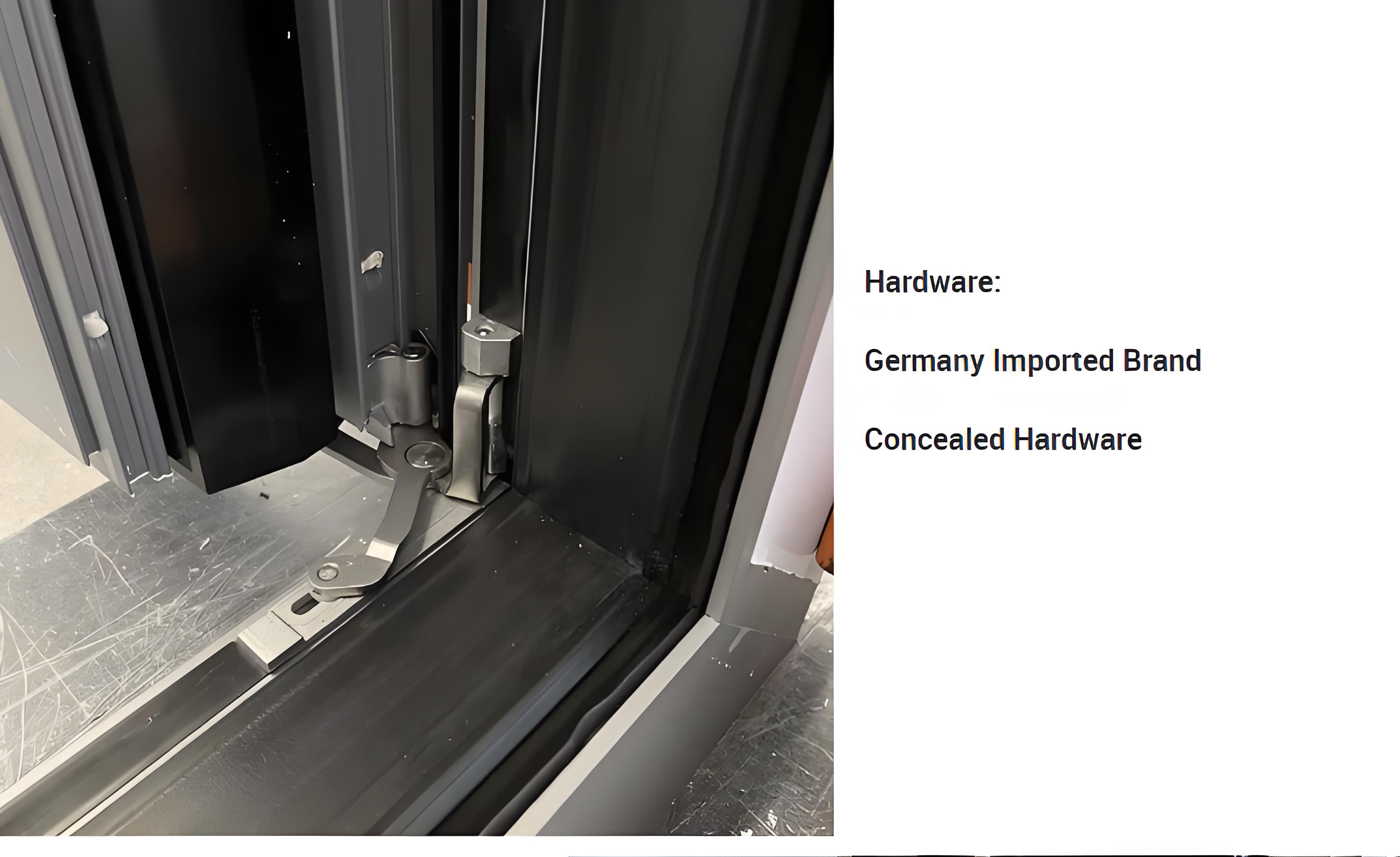 High Quality Aluminum Glass Casement Windows Energy Saving Triple Glazed windows with Stainless Steel Screen manufacture