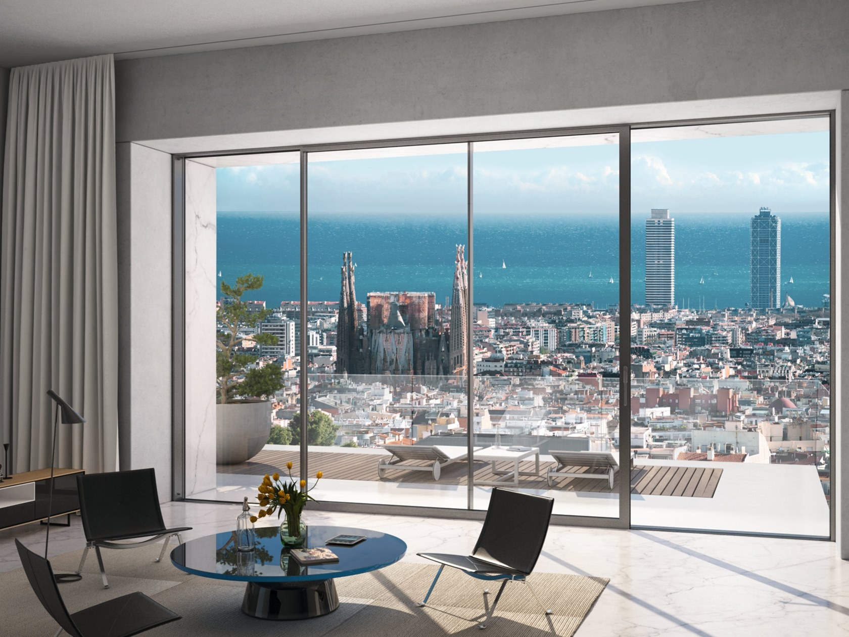 Multi-tracks Thermal Break aluminum Patio Sliding door Triple glass Tempered Low-e Lift and sliding door details