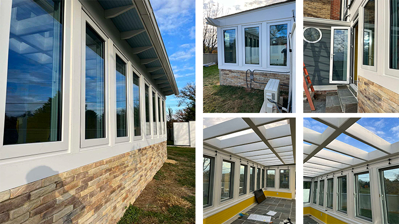 Gustomized thermal break aluminum profile windows double glazed casement aluminum house window details