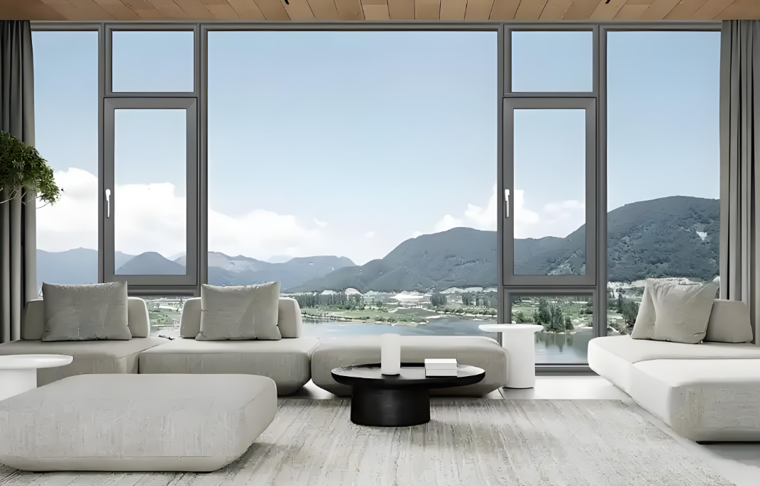Casement Awning Windows Florida Approval Triple Glass Tilt and Turn Windows Aluminium Swing Aluminum Window factory