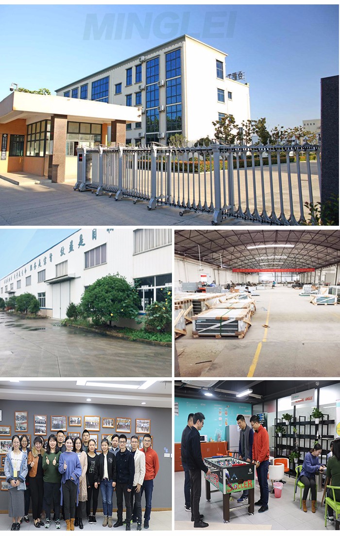 Gustomized thermal break aluminum profile windows double glazed casement aluminum house window supplier