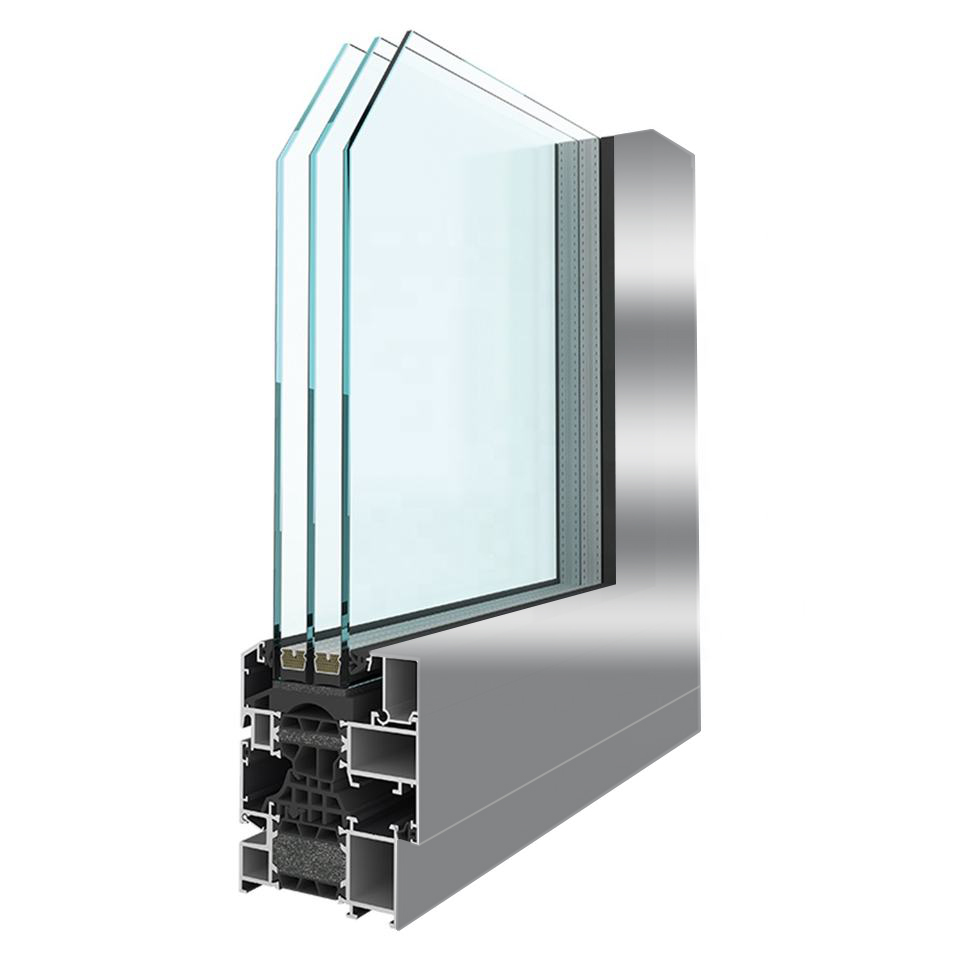 MINGLEI American NFRC Aluminum Casement Window and Doors Casement Triple Glazed Burglar Proof Window details