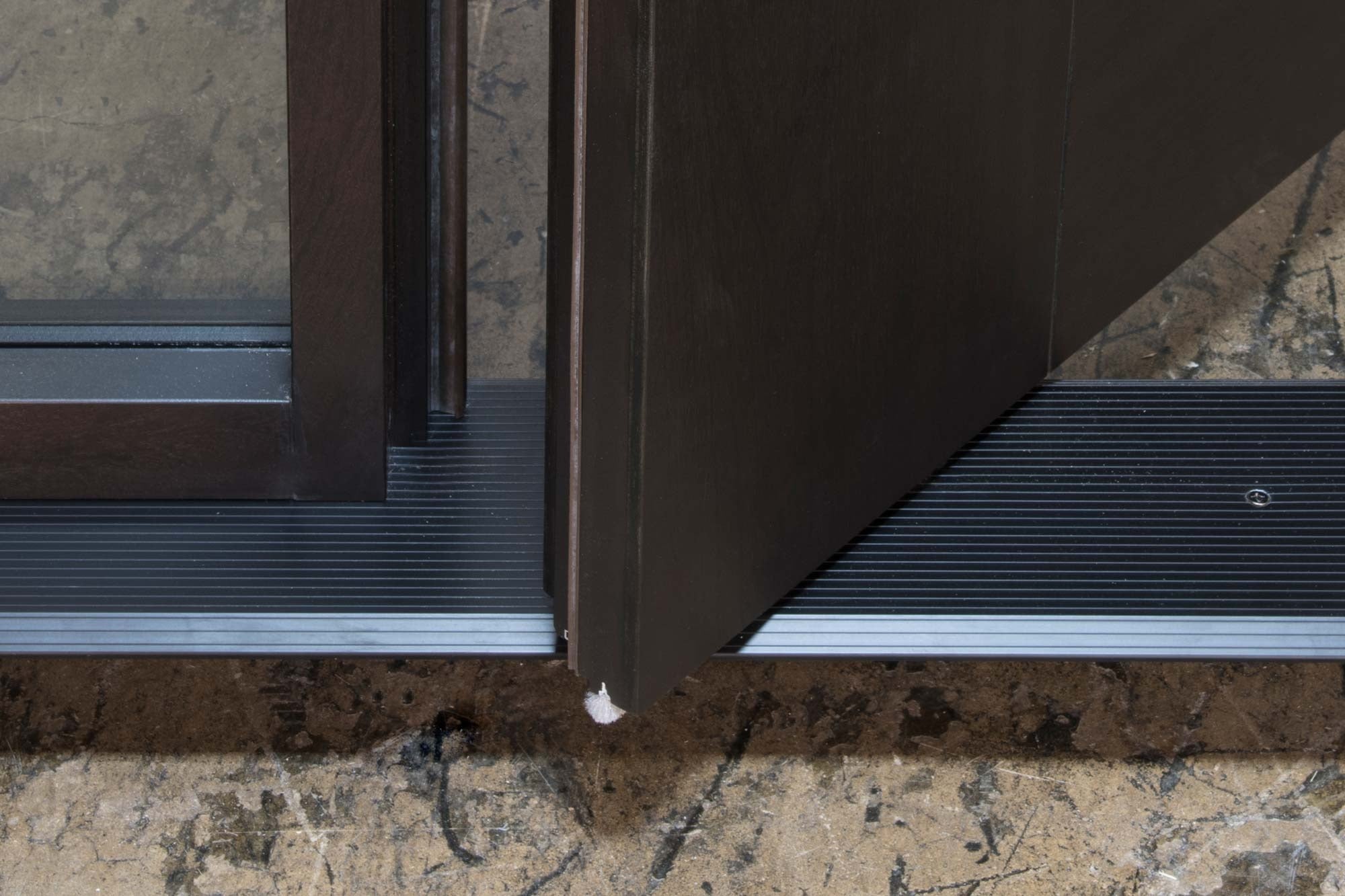 Modern Swing Opening Front Entry Doors Wood Aluminum Alloy Metal Exterior Security Doors Exterior Doors for Houses supplier