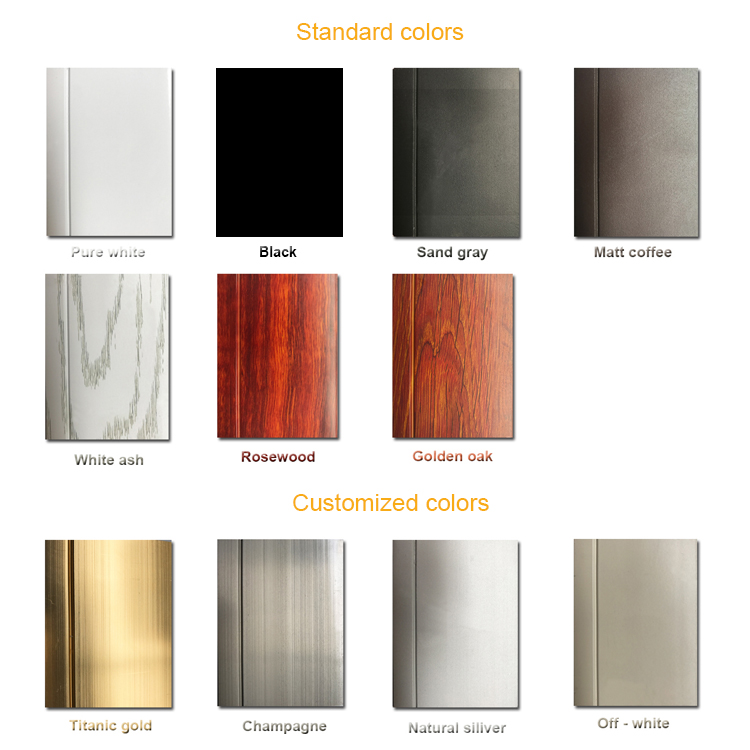 Minglei Last Aluminum Alloy Energy Saving Triple Pane Windows Low Heat Insulation Single-Hung windows supplier