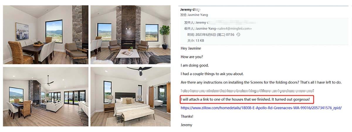 12 Feet Modern Design Air Tightness Aluminum Tempered Glass Patio Accordion Folding Doors supplier