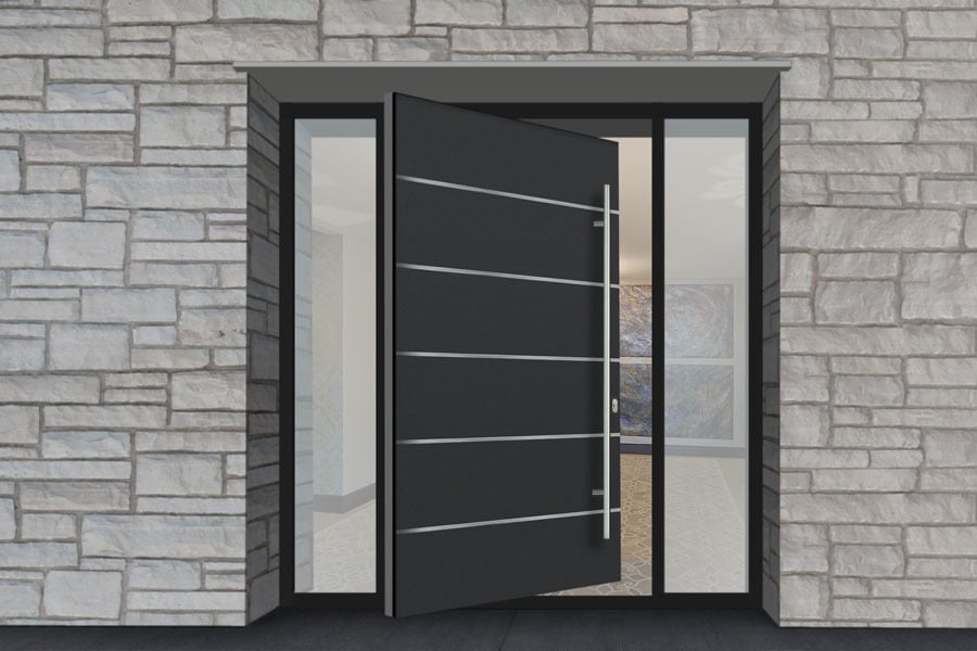 China Manufacturer House Front Door Designs Main Entrance Security Door details