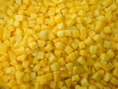 Baadhaashkii Hooska ah ee IQF Yellow Peaches