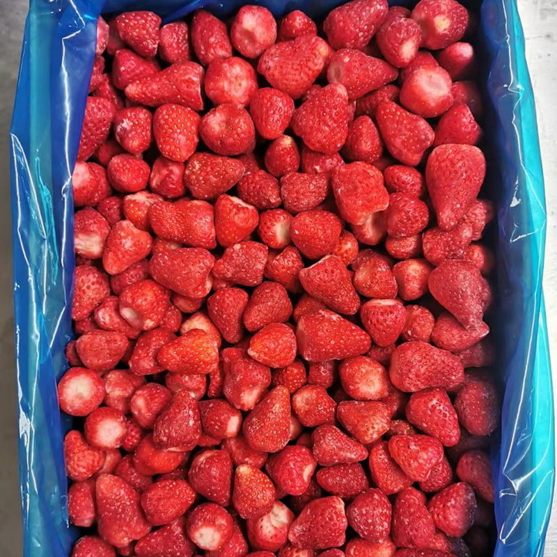 frozen strawberry frozen strawberry