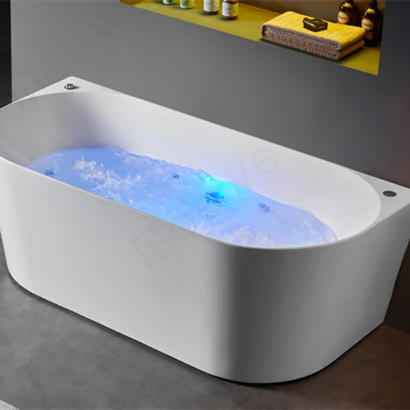 One button control bathtubs modern design hydrotherapy spa
