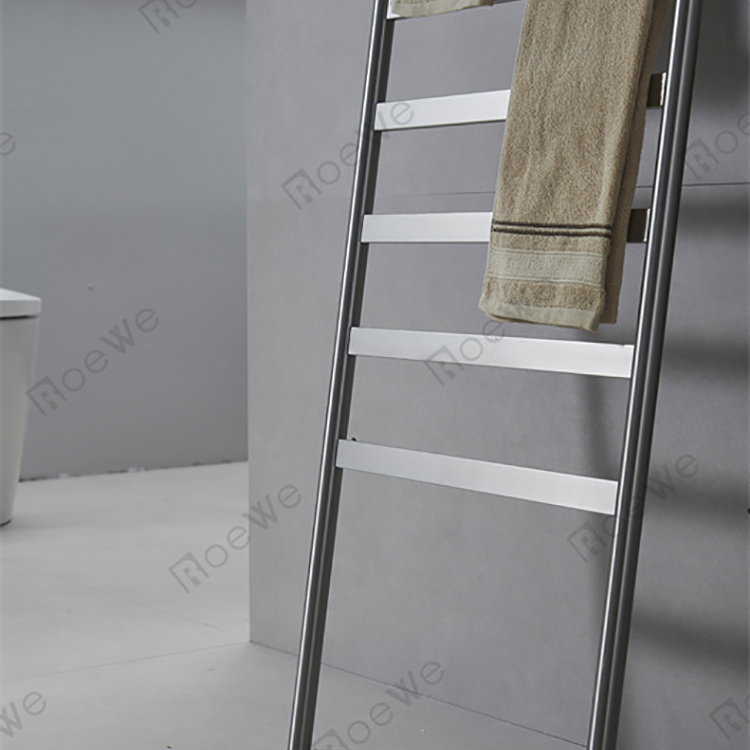 Ladder shape electric towel rail heated towel warmer rack bathroom radiators