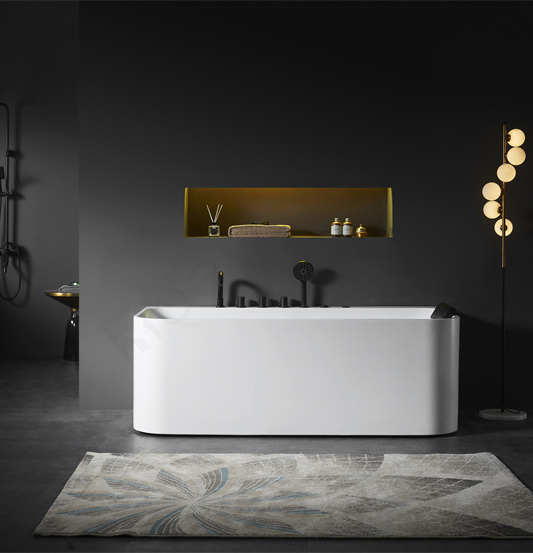 1 person jetted tubs white whirlpool massage acrylic bathtub price