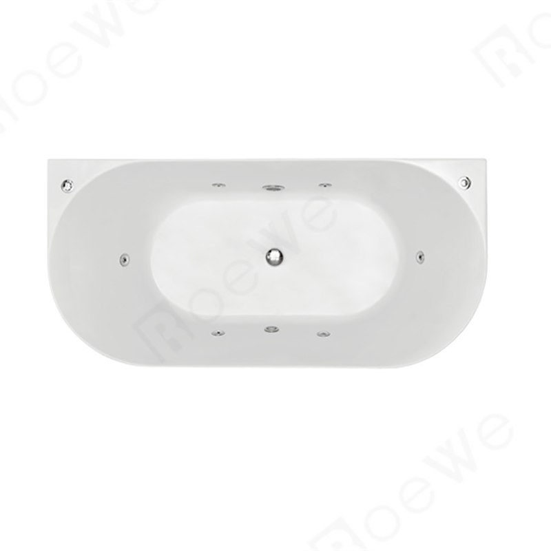 One button control bathtubs modern design hydrotherapy spa