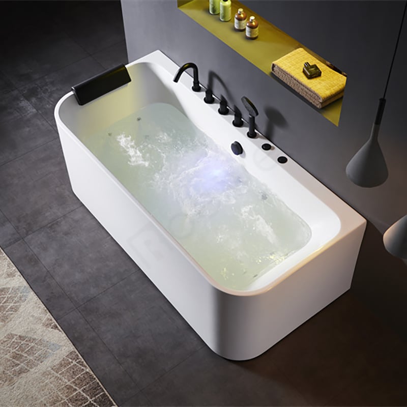 1 person jetted tubs white whirlpool massage acrylic bathtub price