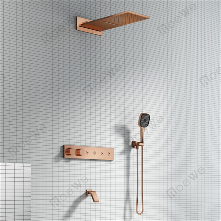 luxury bathroom faucet wall mounted shower head concealed shower set high end baths