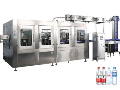 Automatic bottle mineral water filling and capping machine plant