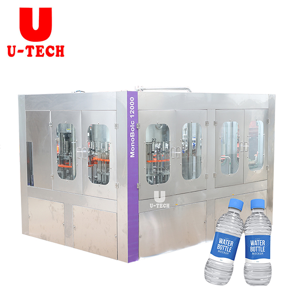 The Water Filling Bottle Machine in Action