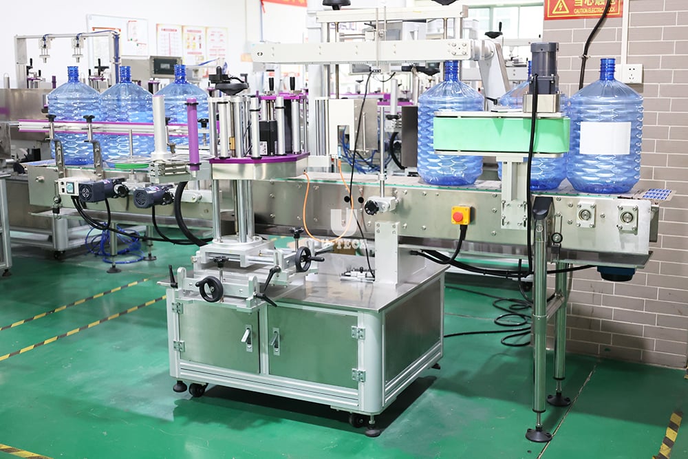 Automatic 10 16 19 liter 20 liter 5 gallon barrel bottle water washing filling machine line manufacture