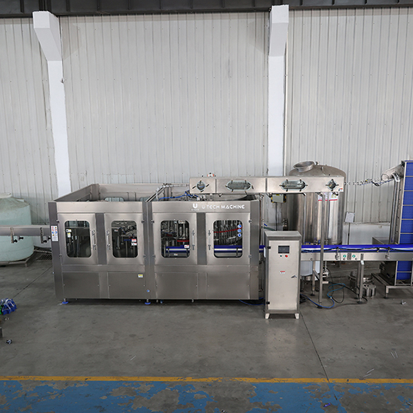 The latest technology in mineral water bottling lines