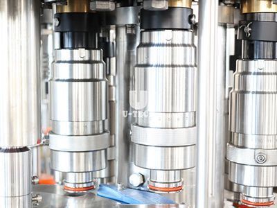 Sanitary standards compliance for a commercial milk bottling machine