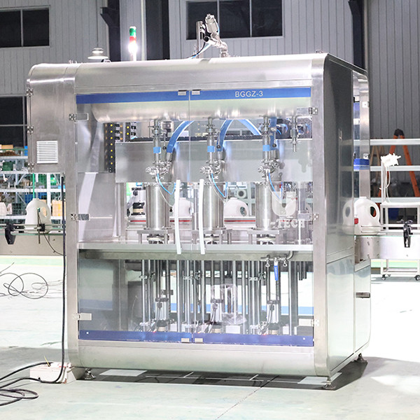 Versatile machine for various viscosity liquid soaps