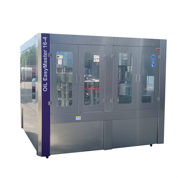 Automatisation du conditionnement d'huile avec des machines à remplir