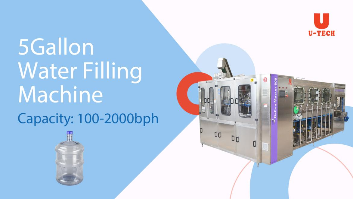 3-5 gallon water filling machine