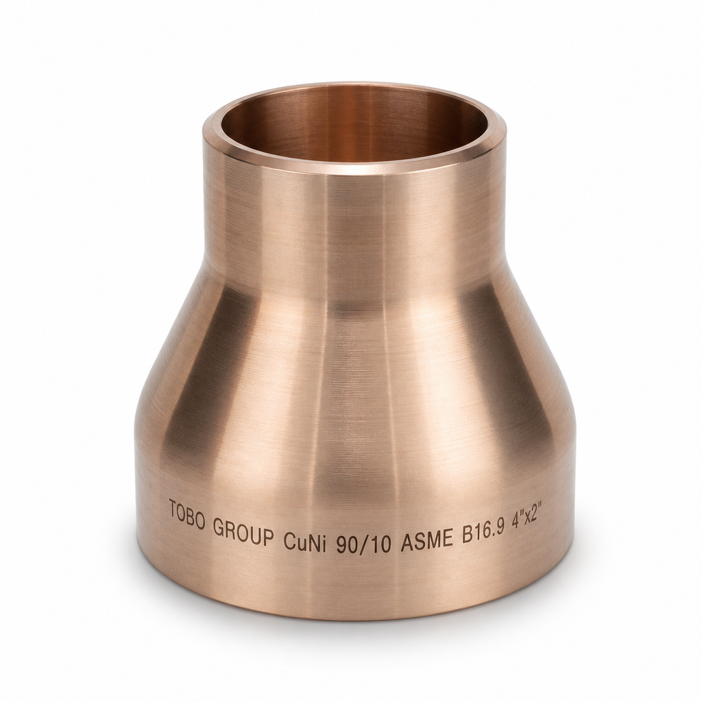 90/10 and 70/30 Copper-Nickel Alloy Pipe Reducers and Pressure-Reducing Valves