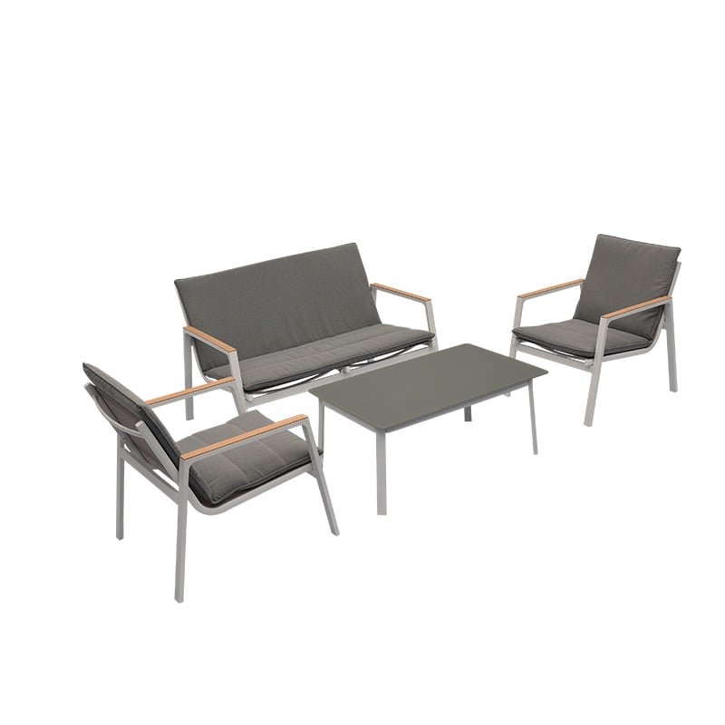 Outdoor Table Furniture Aluminium Outdoor Furniture Set
