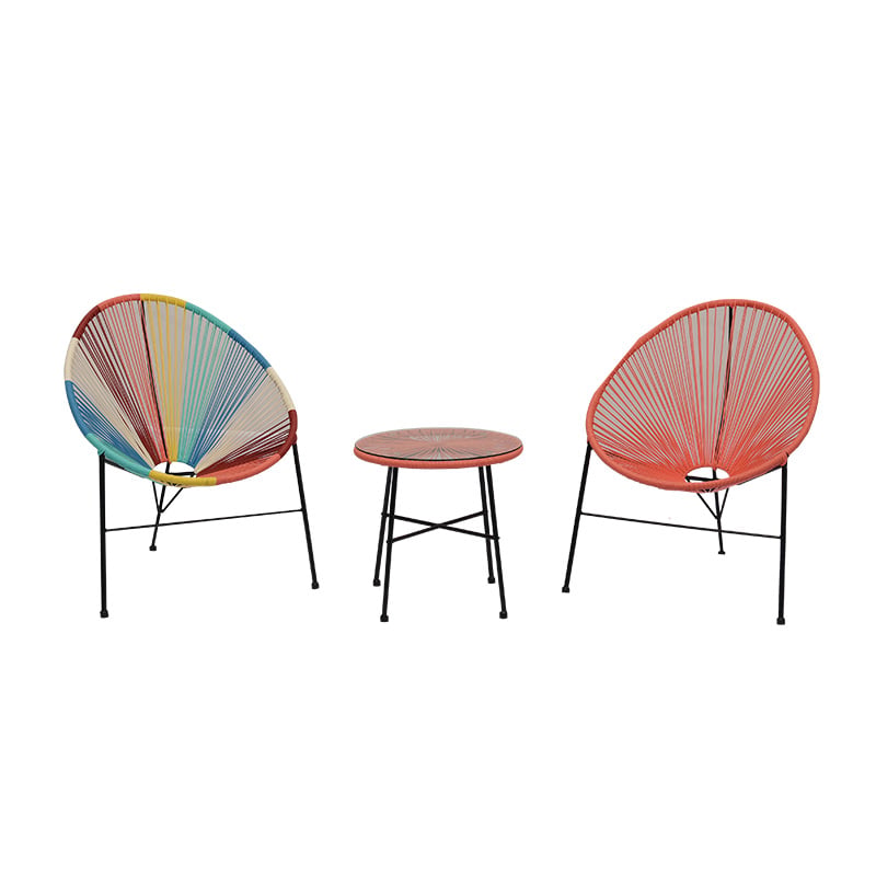 Hot Selling Outdoor Rattan Acapulco Egg Chair Patio Garden Furniture with Weather Resistant Design