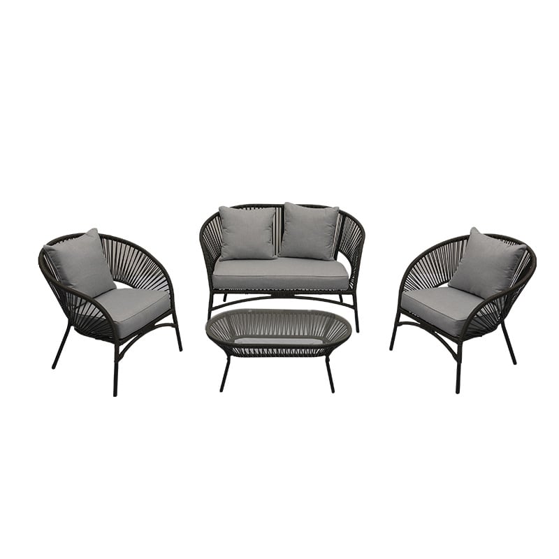 Outdoor Rattan Wicker Patio Furniture Handwoven PE Rattan Sets
