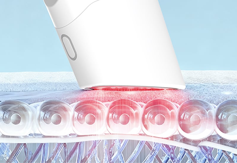 NEAR-INFRARED LIGHT RED LIGHT VIBRATION THERAPY EMS THERAPY SKIN EXAMINATION Beauty Device details