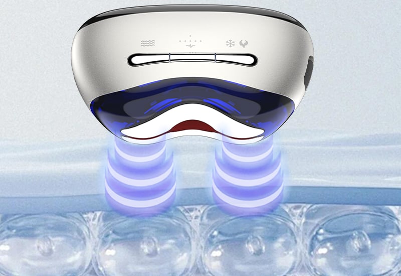 Facial Lifting Device Hot Cold Microcurrent Face & Neck Lifting Massager factory