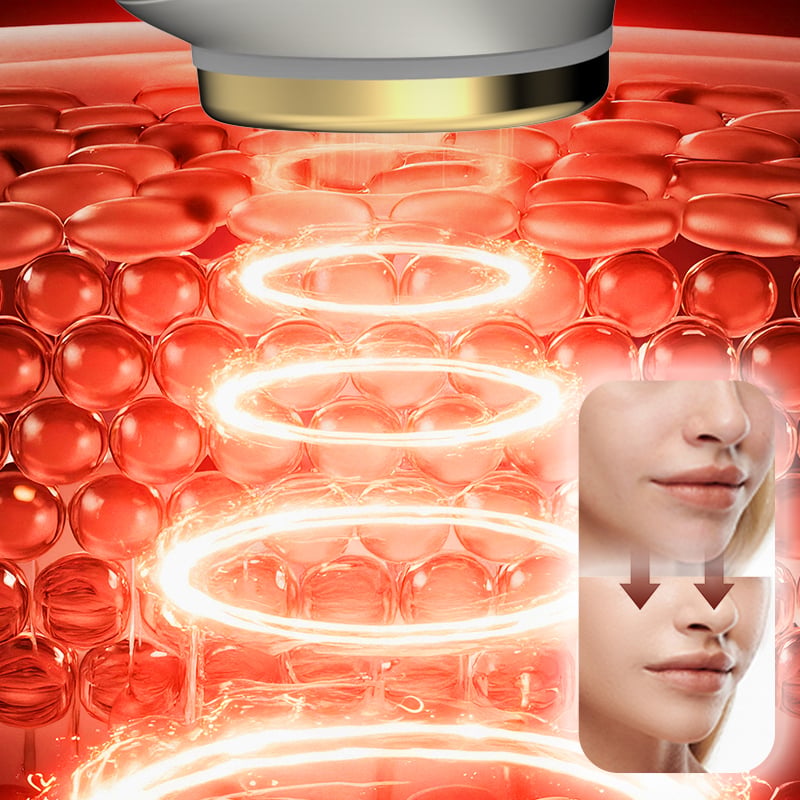 Four-color light therapy 42-degree constant-temperature heating deep skin rejuvenation beauty device