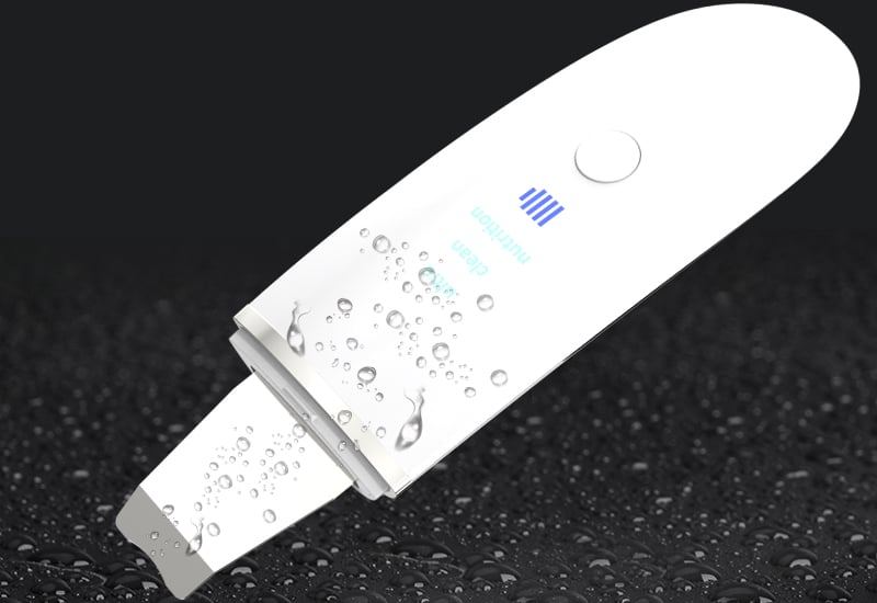 IPX5 water proof Hand-held processing skincare products ULTRASONIC SKIN SCRUBBER supplier