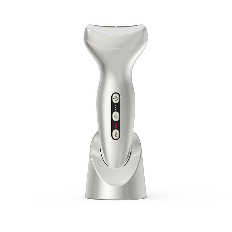 Multifunctional 4-color hot and cold therapeutic beauty skin care device