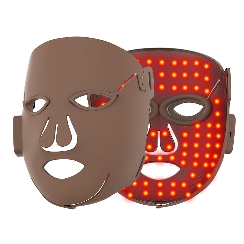 Wireless 1072nm OEM ODM LED Mask Silicone Custom Handheld Portable Infrared LED Facial Mask for Home Use Head Face Beauty