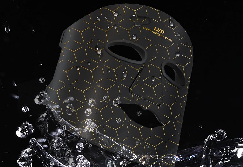 4 Color Photon rejuvenation Silicone Near Infrared and Red Light Therapy Mask details