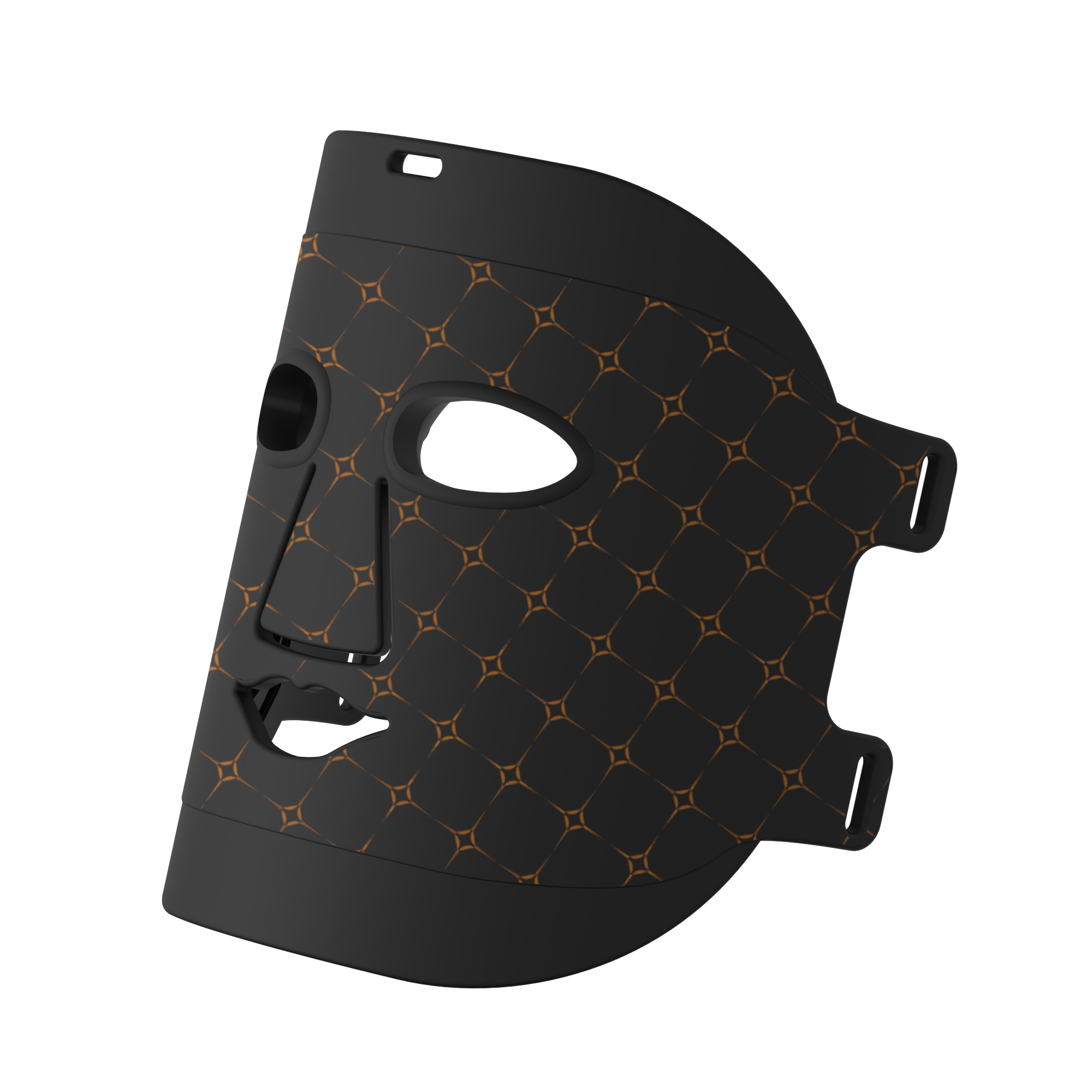What is the role of blue light in LED light therapy for acne?