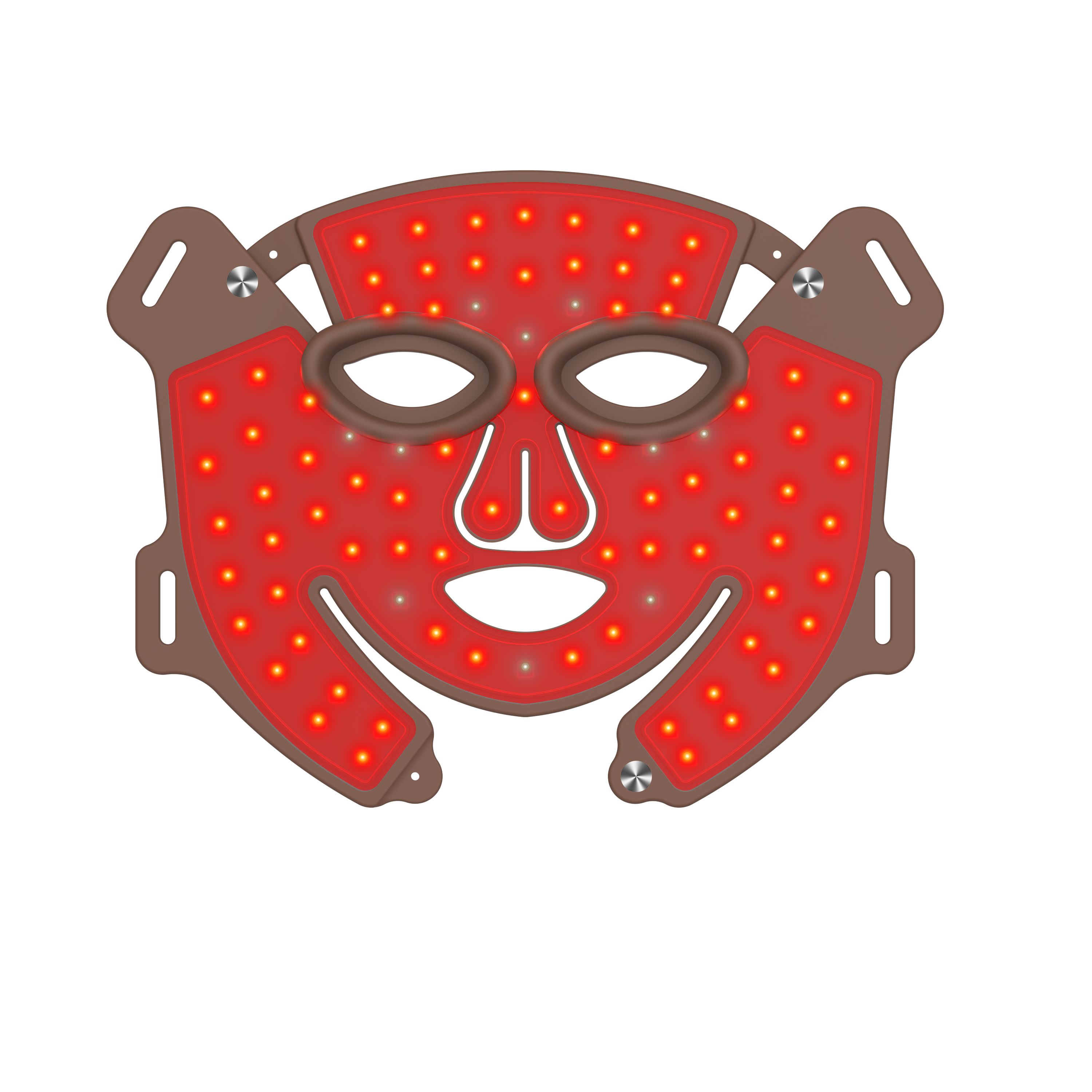 What are the advantages of flexible silicone mask over rigid designs?