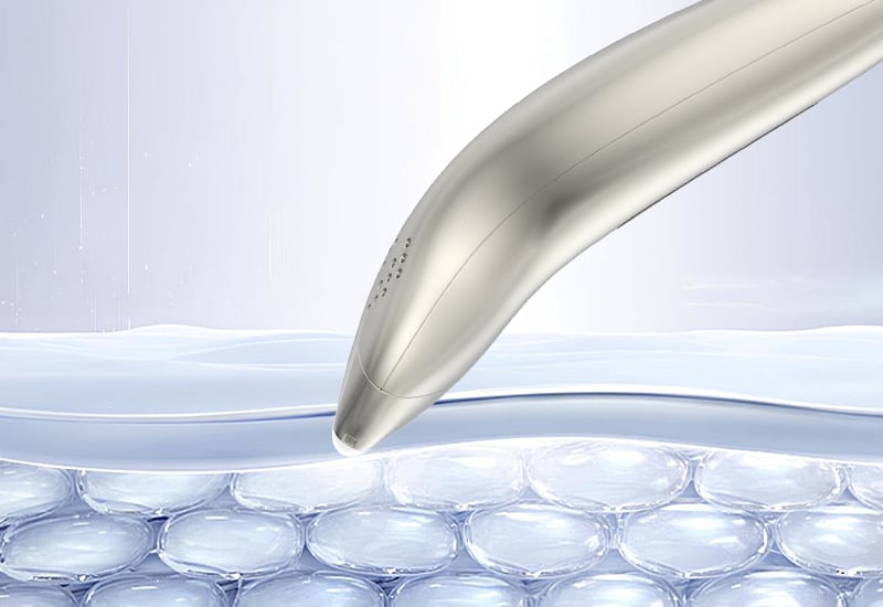 Multifunctional 4-color hot and cold therapeutic beauty skin care device factory