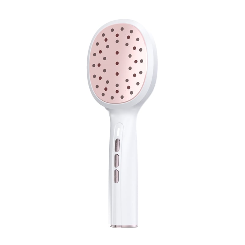 What is the clinical evidence for LED hair growth cap device effectiveness?