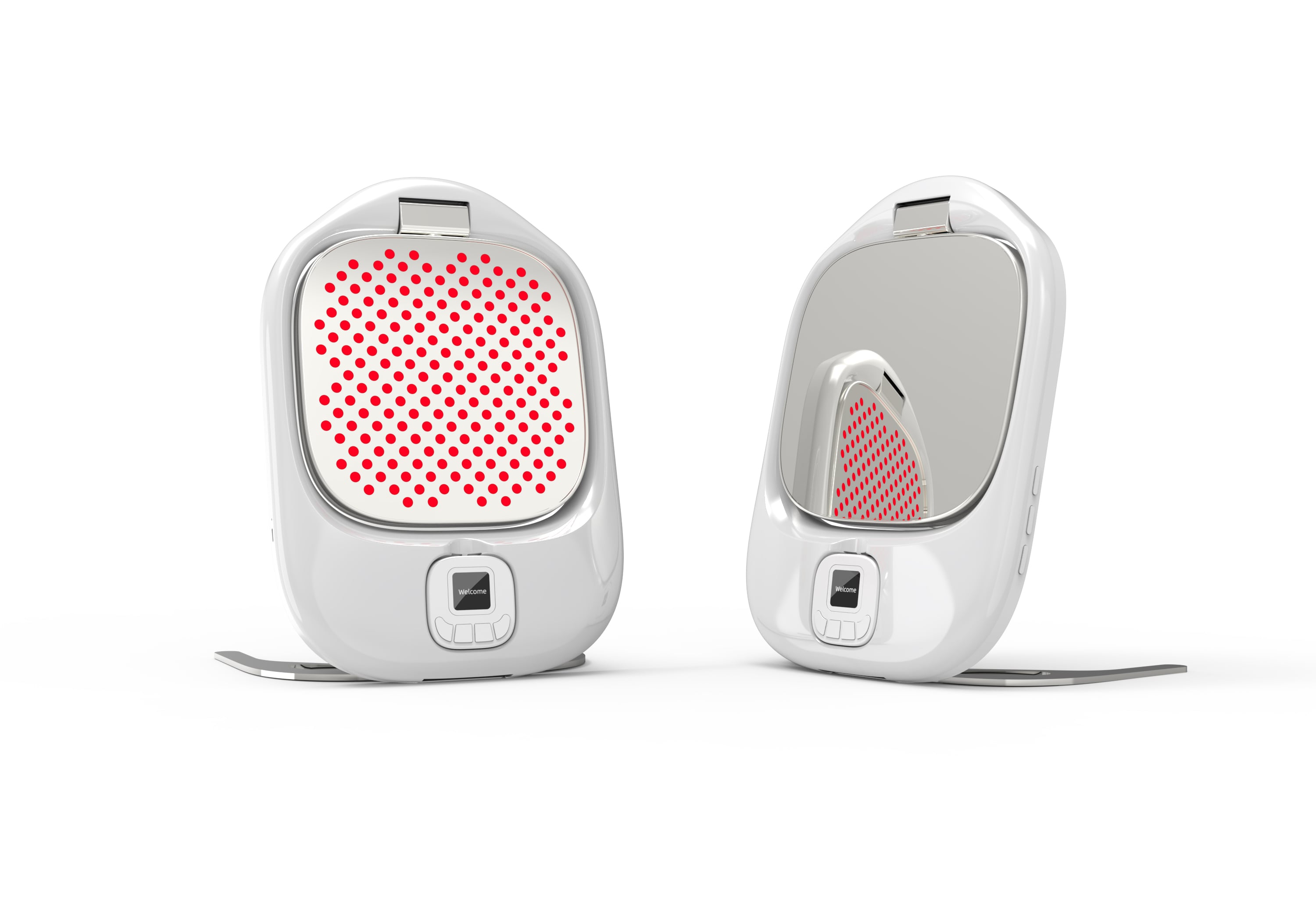 Why does panel size affect red light therapy treatment efficiency?