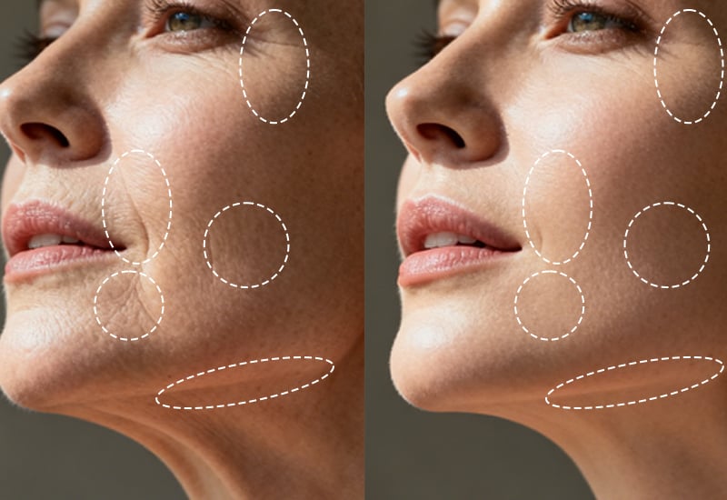 4-Color Laser Phototherapy Anti-aging beauty device factory