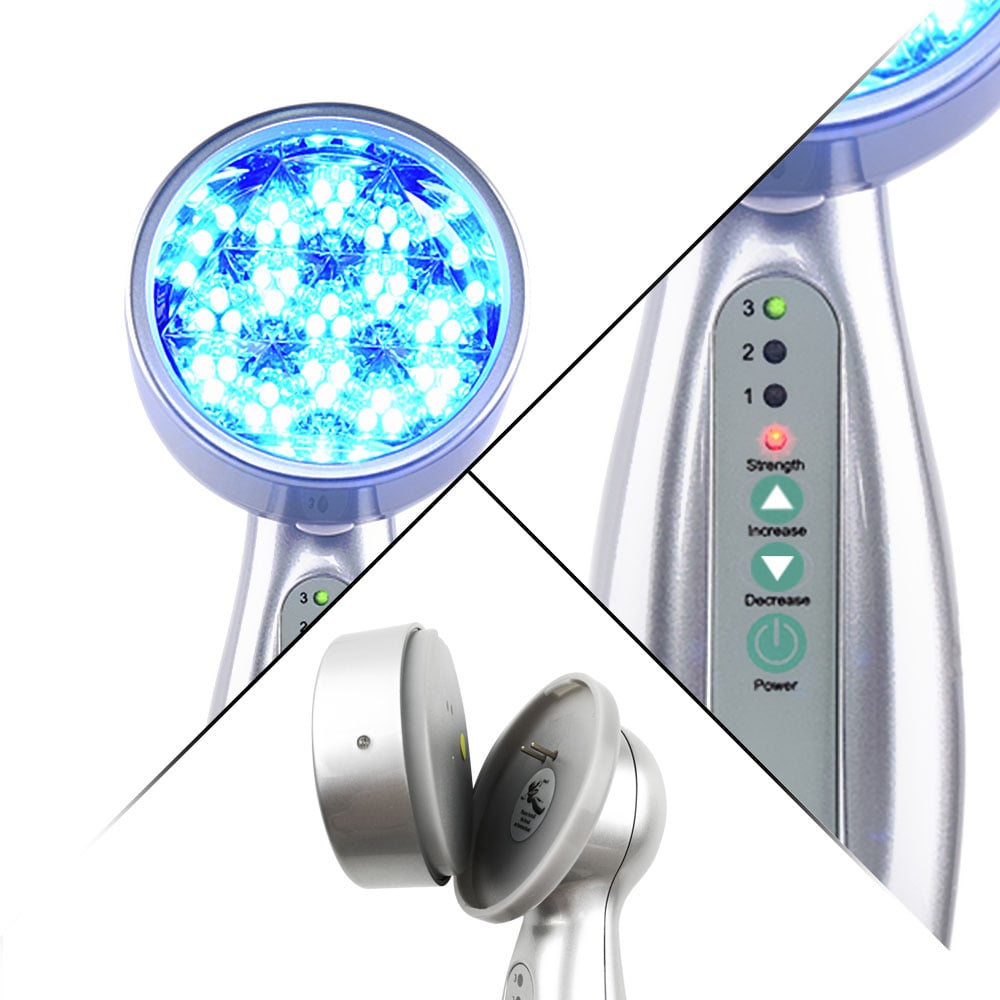 What is the difference between red and blue LED light therapy masks?