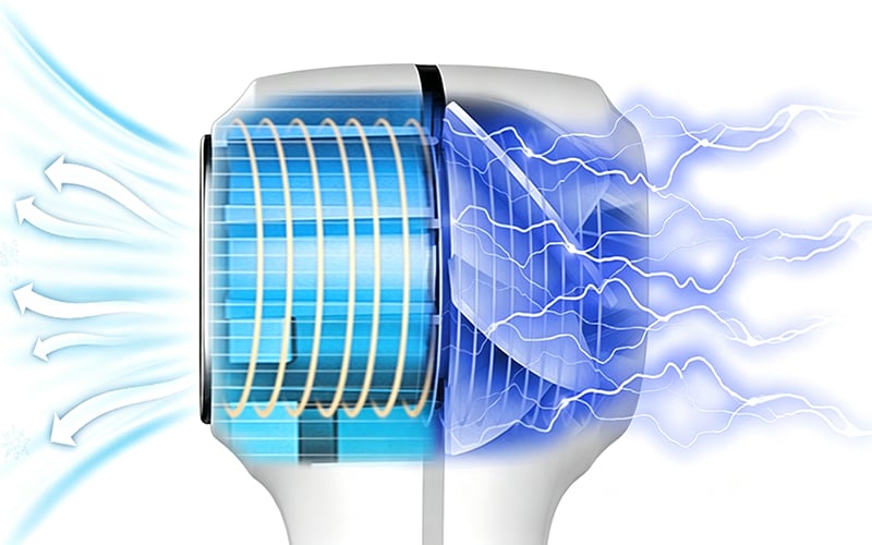High Frequency Vibration Cooling Skin Tightening Beauty Device details