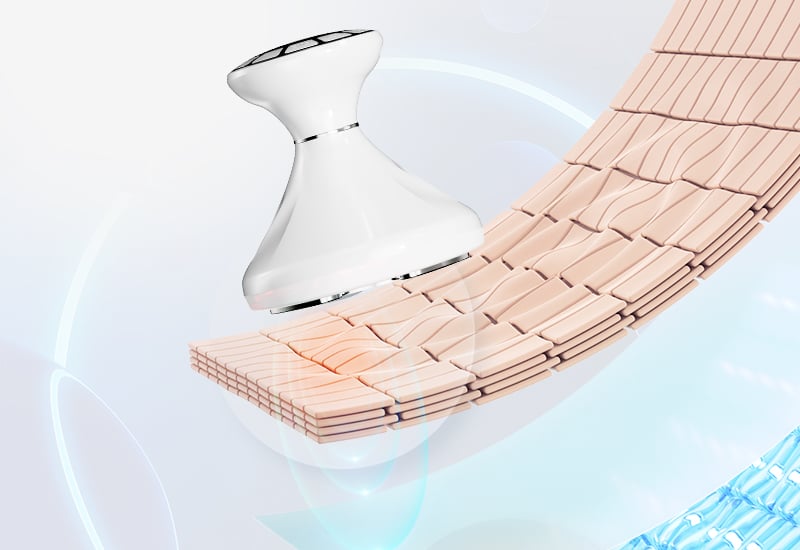 Ems LED Light Therapy Beauty Device Hand-held RF Skin Tightening & Firming Home Use Equipment with US Plug Weight Loss manufacture