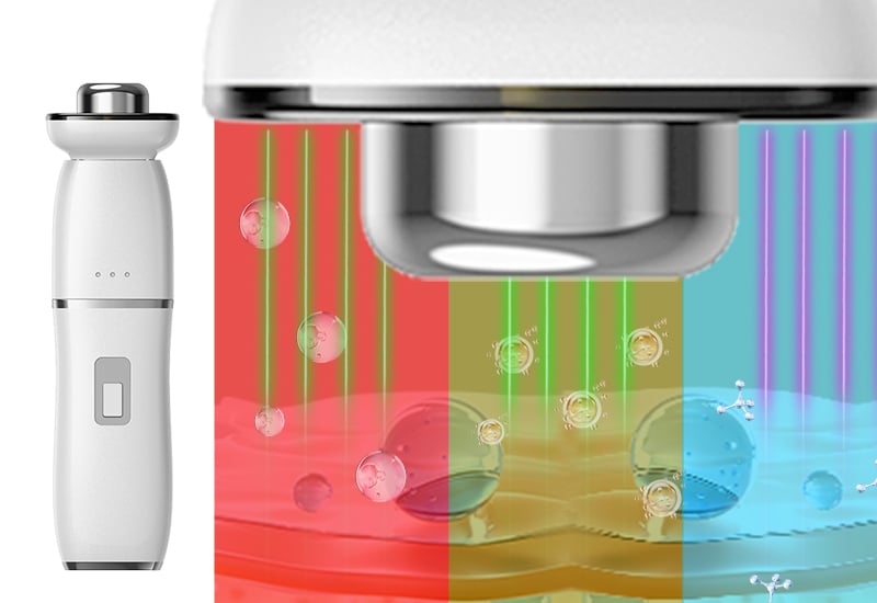 4-in-1 Set of Skin Care, Cleansing, Ultrasonic RF Beauty Facial Instrument details