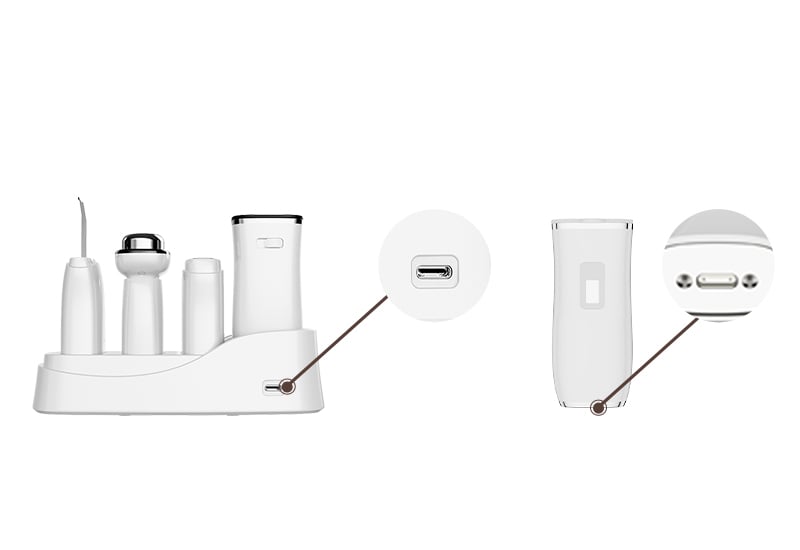 4-in-1 Set of Skin Care, Cleansing, Ultrasonic RF Beauty Facial Instrument supplier