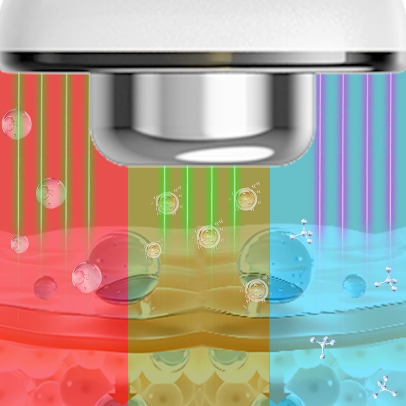 4-in-1 Set of Skin Care, Cleansing, Ultrasonic RF Beauty Facial Instrument